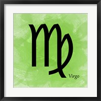 Framed Virgo - Green