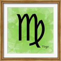 Framed Virgo - Green