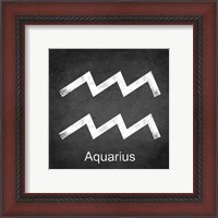 Framed Aquarius - Black