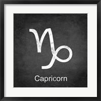 Framed Capricorn - Black