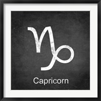 Framed Capricorn - Black
