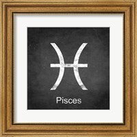 Framed Pisces - Black