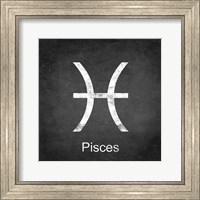 Framed Pisces - Black