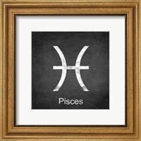 Framed Pisces - Black