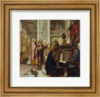 Framed Christ Among the Doctors
