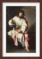 Framed Saint John the Evangelist