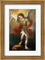 Framed Archangel Michael Hurls the Devil into the Abyss, c. 1665-1668