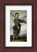 Framed Club Footed Boy, 1642