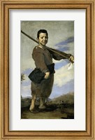 Framed Club Footed Boy, 1642