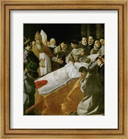 Framed Death of Saint Bonaventura, 1627