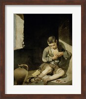 Framed Young Beggar