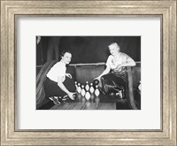 Framed Bowling Alley, 1936