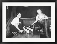 Framed Bowling Alley, 1936