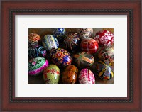 Framed Easter Eggs