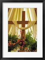 Framed Easter Cross