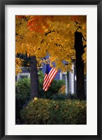 Framed Fall Flag