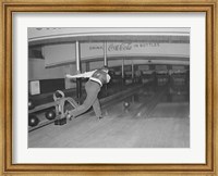 Framed Lucky Strike Bowling