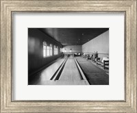 Framed Bowling alleys, Paul Smith's Casino