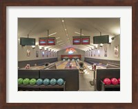 Framed Bowling Center at Mount Vernon