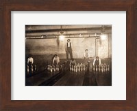 Framed Subway Bowling Alley, 65 South St., Brooklyn, N.Y.