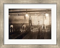 Framed Subway Bowling Alley, 65 South St., Brooklyn, N.Y.