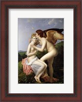 Framed Psyche Receiving the First Kiss of Cupid, 1798