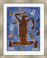 Framed Untitled (Dancer with Glasses)