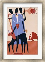 Framed Untitled (Jazz Players)
