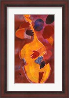 Framed Double Bass, Triple Head