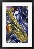 Framed Sax Essence