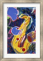 Framed Hot Sax