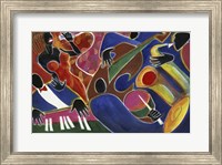 Framed Jazz Singer