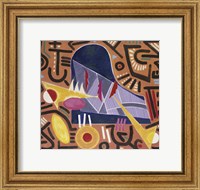 Framed Untitled (Abstract Piano)