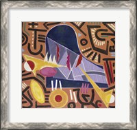 Framed Untitled (Abstract Piano)