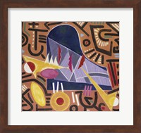 Framed Untitled (Abstract Piano)