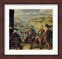 Framed Defense of Cadiz Against the English (1625)