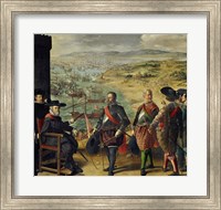 Framed Defense of Cadiz Against the English (1625)