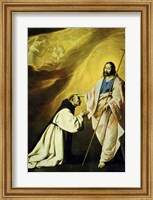 Framed Apparition of Jesus Christ (Vision of Brother Andrés Salmerón)