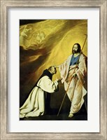 Framed Apparition of Jesus Christ (Vision of Brother Andrés Salmerón)