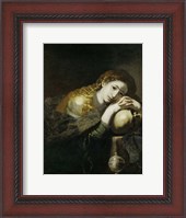 Framed Saint Mary Magdalen Penitent