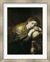 Framed Saint Mary Magdalen Penitent