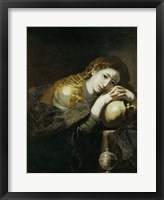 Framed Saint Mary Magdalen Penitent