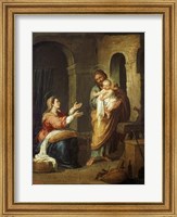 Framed Holy Family