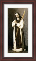 Framed Portrait of a Nun of the Jeronimite Order
