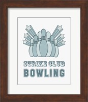 Framed Strike Club Bowling