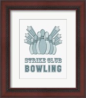Framed Strike Club Bowling