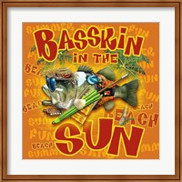 Framed Bassin'  in the Sun
