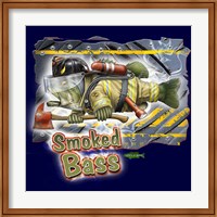 Framed Smoked Bass