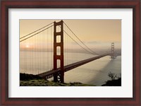 Framed Golden Gate Sunrise #2