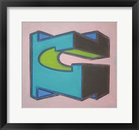 Project Third Dimension 6 Framed Print